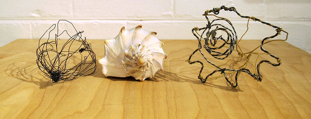 sculpture 1 seashells