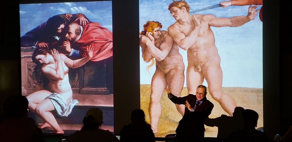 Dr. Paul Crenshaw, art history survey