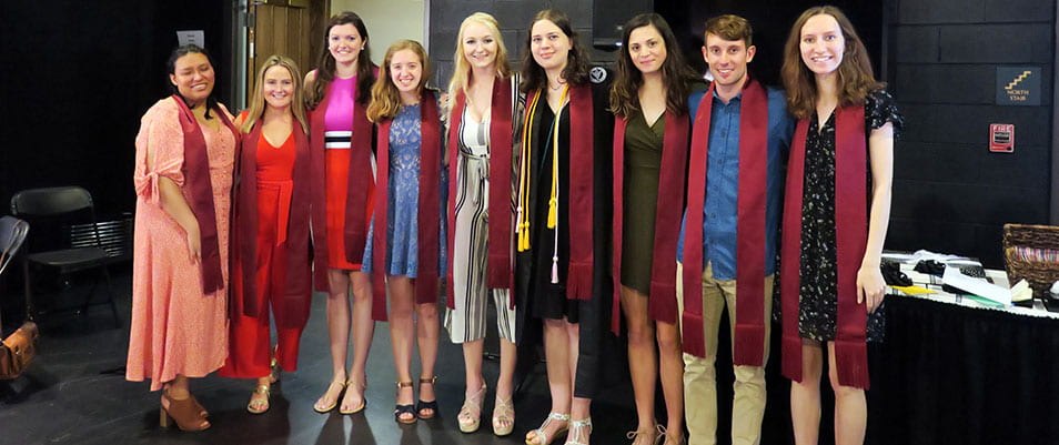 senior luncheon art arh grads