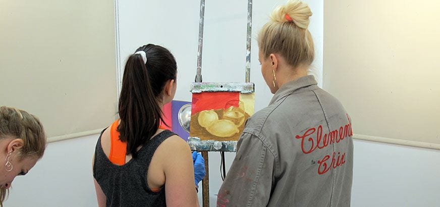 Studio Art 25 painting 1