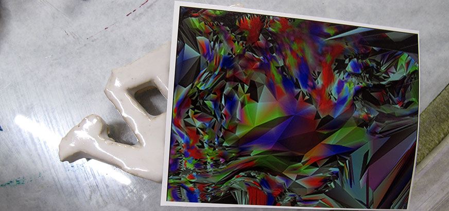 Studio Art 13 Kristina Ho ceramics and digital imaging