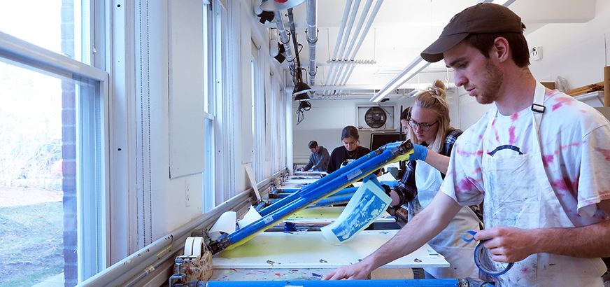 Studio Art 16 Screenprinting