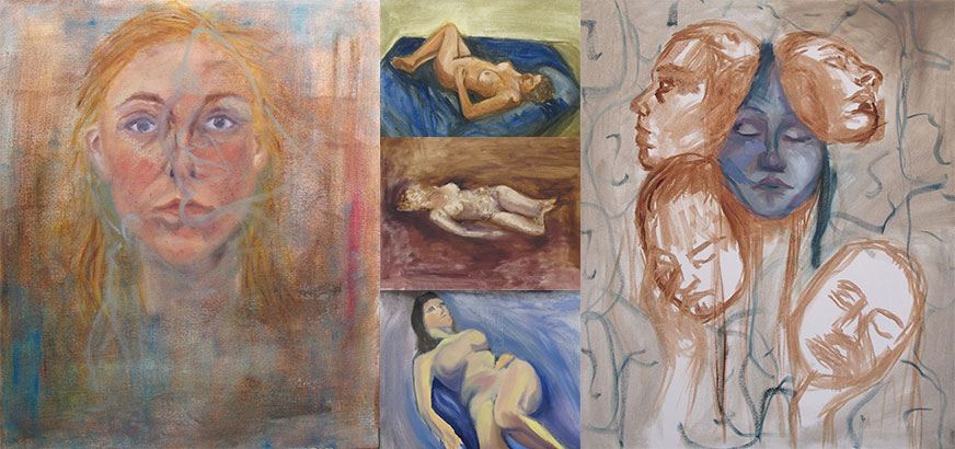 Studio Art 14 Special Topics: The Body invented and Observed Figure Paintings