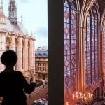 Professor Joan Branham discussing the complex architectural layers of the Church of the Holy Sepulchre.